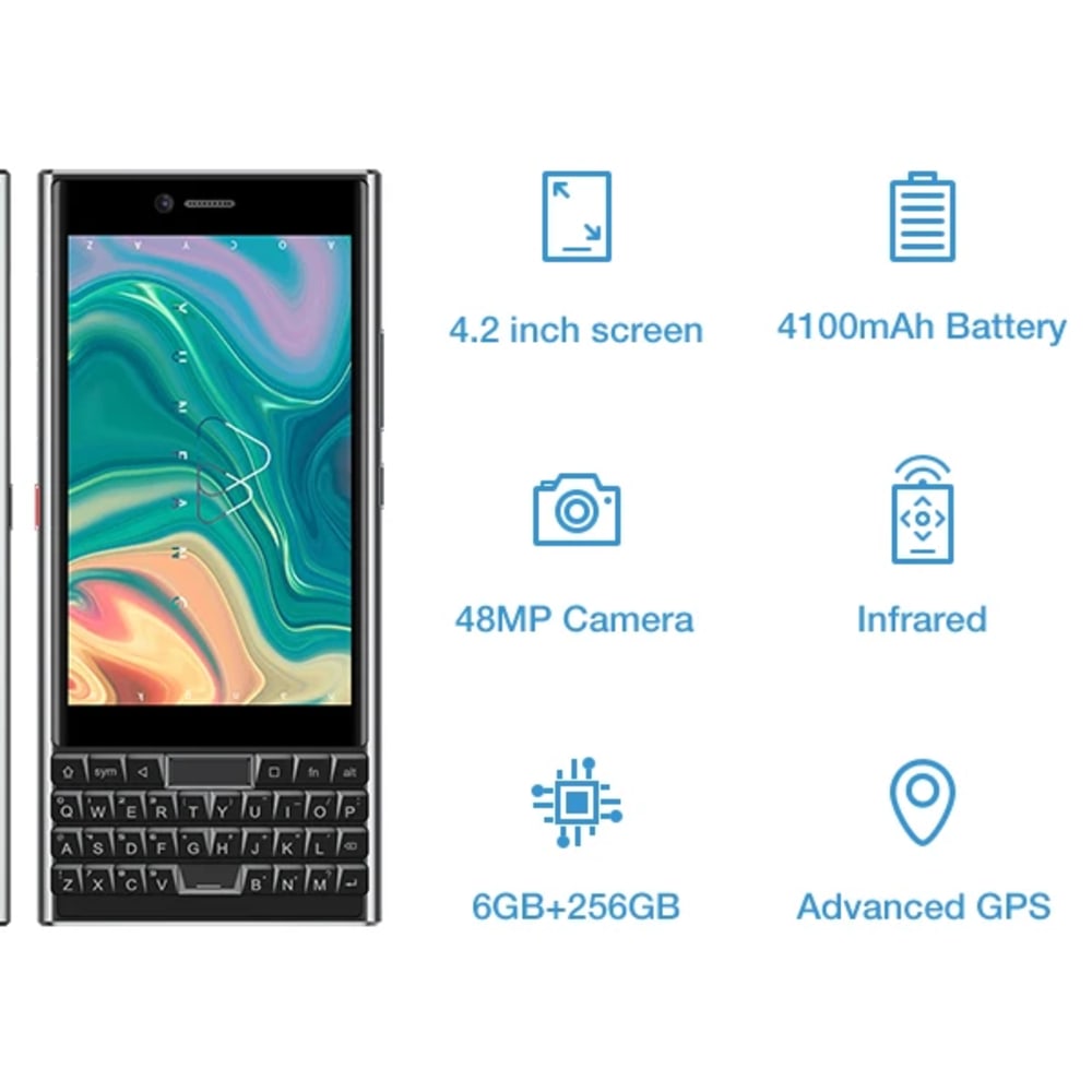 Unihertz Titan Slim The New Sleek QWERTY 4G Smartphone Android 11 Unlocked NFC